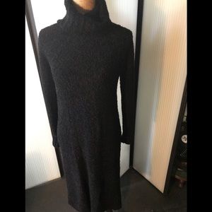 Dress devJour black knit acrylic dress. Med fits women’s 10. Versatile & Iconic